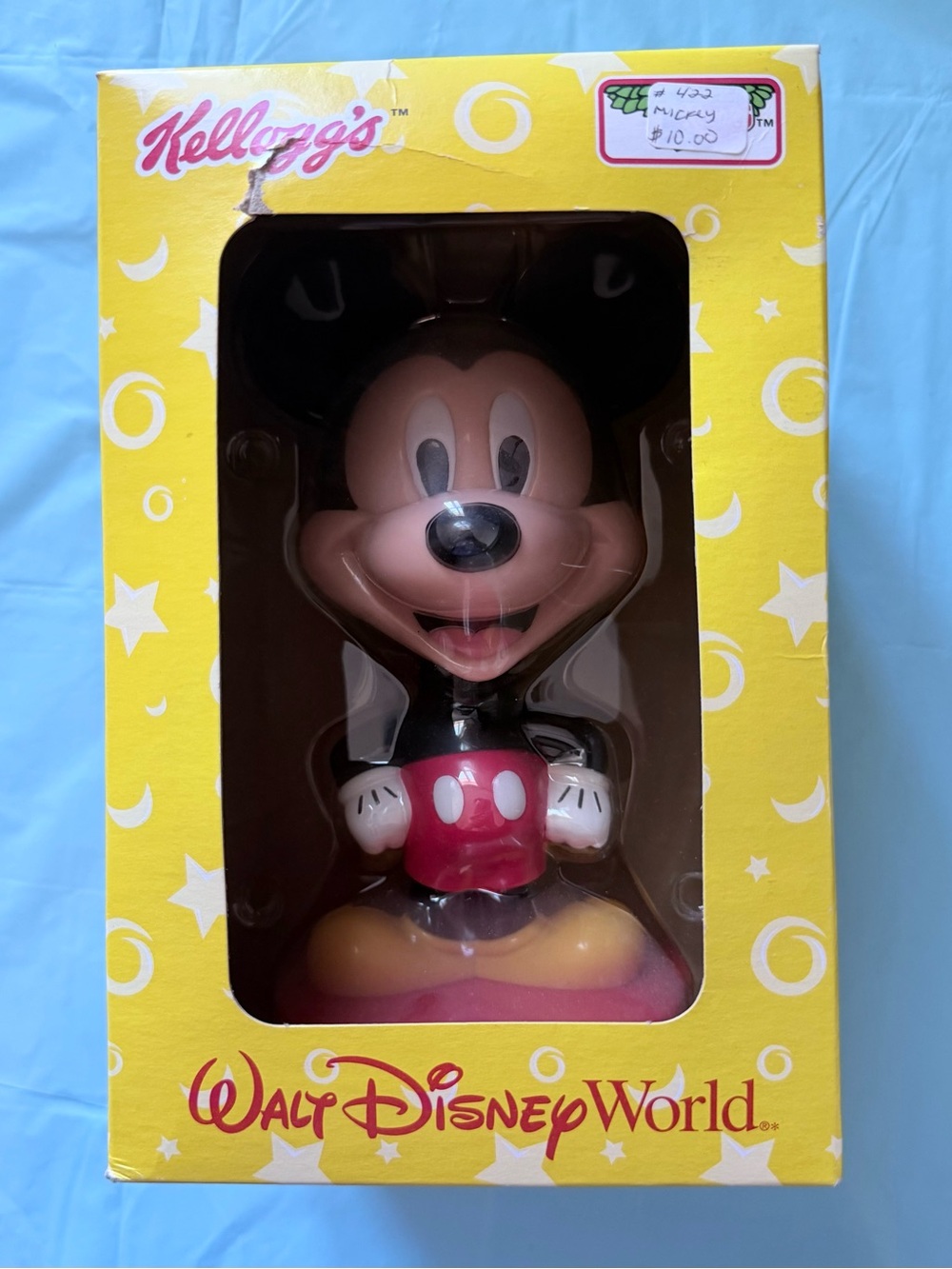 2002 Walt Disney World Mickey Mouse Figure - Red/Black/Yellow